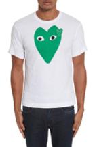 Men's Comme Des Garcons Play Green Heart Graphic