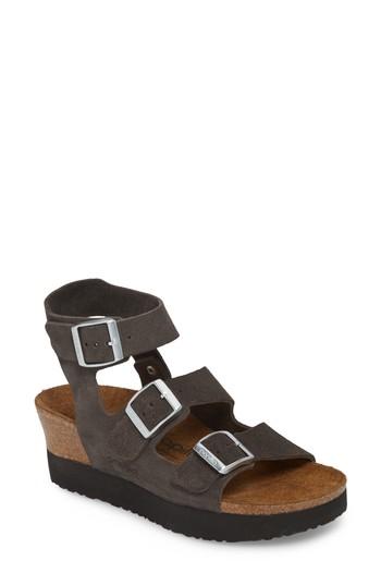 Women's Papillio By Birkenstock Linnea Platform Sandal -5.5us / 36eu D - Grey