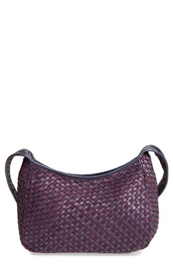 Robert Zur Small Delia Woven Leather Hobo - Beige