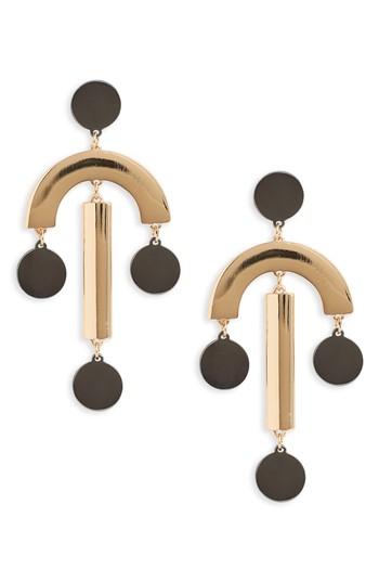 Women's Kitsch Geometric Statement Earrings