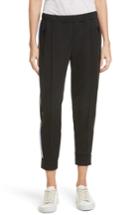 Women's Etre Cecile Rib Crop Track Pants - Black