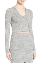 Women's Alice + Olivia Jori Fitted Crop Top