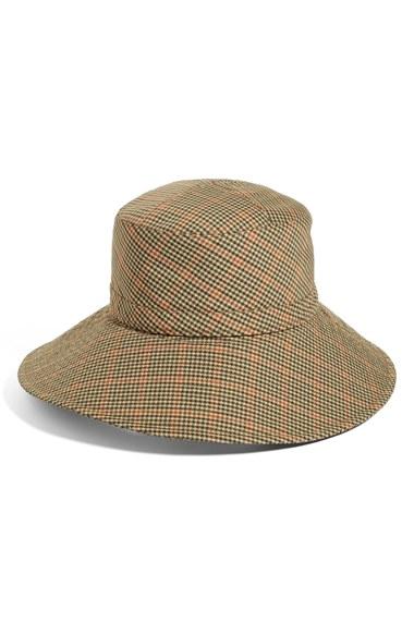Women's Eric Javits Water Repellent Nylon Rain Hat -