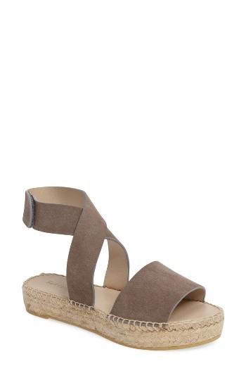 Women's Bettye Muller Seven Ankle Strap Espadrille M - Grey