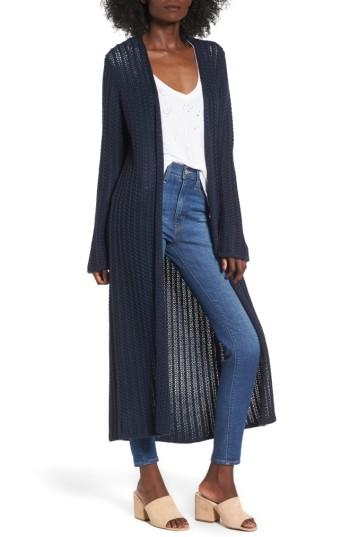 Women's Lovers + Friends Sweater Duster - Blue