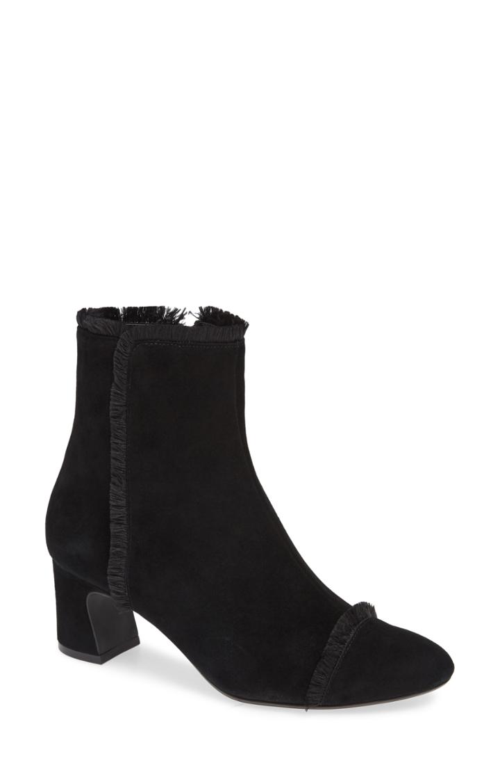 Women's Vaneli Danzing Fringe Bootie M - Black