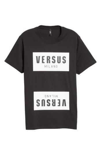 Men's Versus Versace Box Logo T-shirt - Black