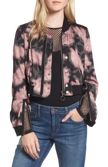 Women's Joe's Denni Floral Bomber Jacket