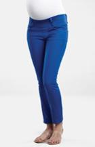 Women's Maternal America Maternity Skinny Ankle Stretch Jeans - Blue