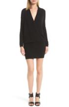Women's Joie Syrin Wool & Cashmere Sweater Dress, Size - Black