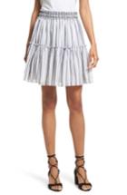Women's Kate Spade New York Stripe Miniskirt - White