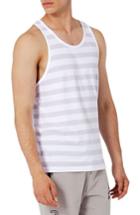 Men's Topman Stripe Tank - Purple