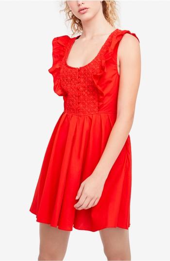 Women's Free People Half Moon Minidress