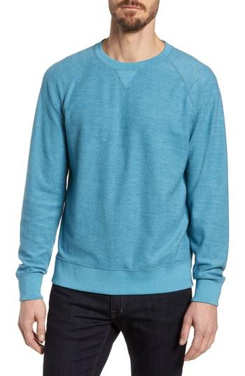 Men's Grayers Portofino Crewneck Cotton Blend Sweatshirt - Blue