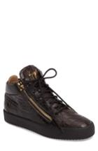 Men's Giuseppe Zanotti Mid Top Sneaker Us / 40eu - Brown