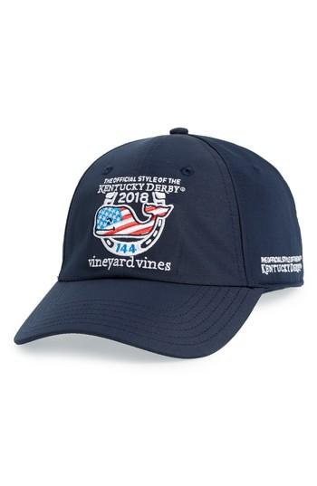 Men's Vineyard Vines 2018 Kentucky Derby Ball Cap - Blue