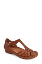 Women's Pikolinos 'p. Vallarta 655' T-strap Sandal Eu - Brown