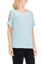 Women's Vince Camuto Shoulder Cutout Top, Size - Blue