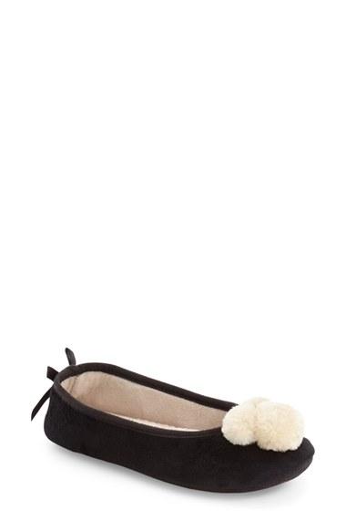 Women's Patricia Green Pom Pom Slipper