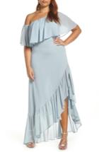 Women's Show Me Your Mumu Tango Ruffle Gown - Blue