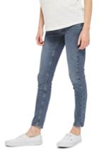 Women's Topshop Jamie Maternity Skinny Jeans X 30 - Blue