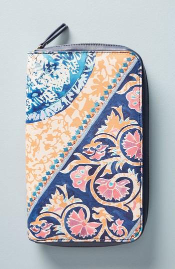 Anthropologie Sandia Family Passport Holder - Blue