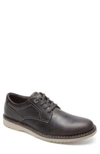 Men's Rockport Cabot Plain Toe Derby .5 M - Grey