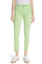 Women's Rag & Bone/jean High Rise Skinny Jeans - Green