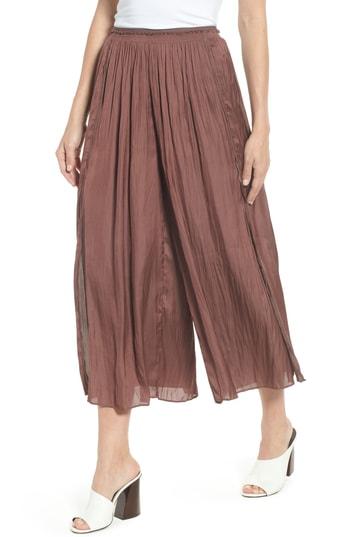 Women's Nic+zoe Destination Wide Leg Pants - Brown