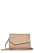 Urban Originals Shimmer Vegan Leather Shoulder Bag - Beige