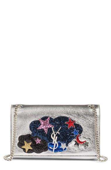 Saint Laurent Medium Kate Love Patchwork Leather Shoulder Bag -