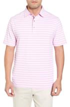 Men's Bobby Jones Xh2o Del Mar Stripe Jersey Polo - Purple