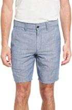Men's John Varvatos Star Usa Triple Needle Linen & Cotton Shorts