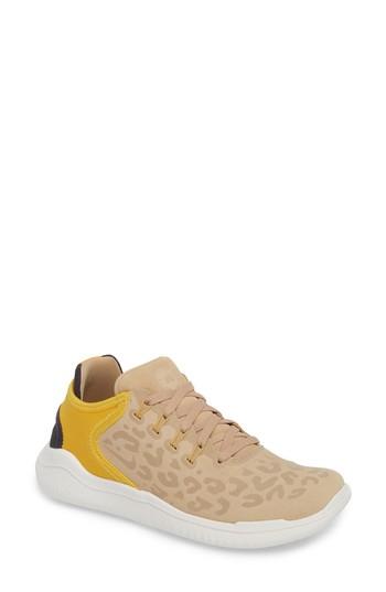 Women's Nike Free Rn 2018 Wild Running Shoe M - Beige
