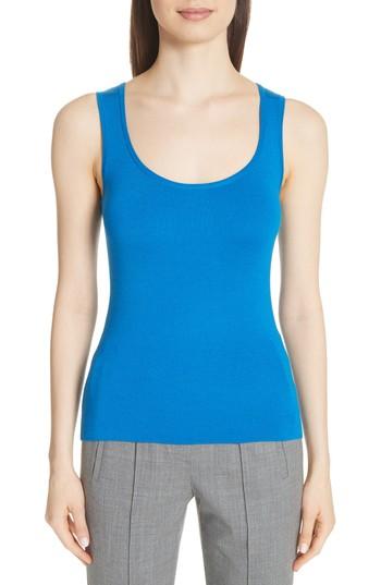 Women's Michael Kors Scoop Neck Shell - Blue