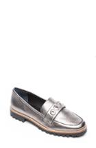 Women's Bernardo Ozzy Loafer .5 M - Metallic