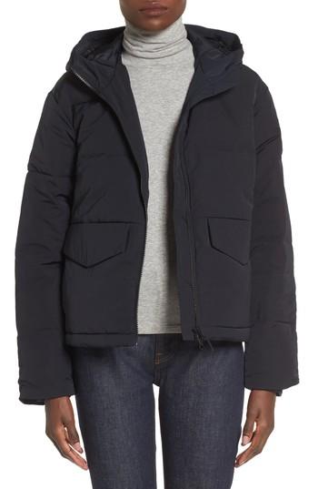 Women's Everlane The Short Puffer Jacket - Black