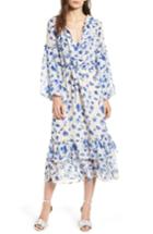 Women's Misa Los Angeles Delyla Floral Print Dress - Blue