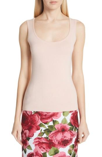Women's Michael Kors Scoop Neck Shell - Pink