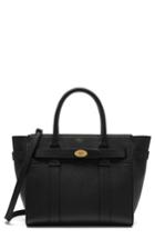 Mulberry Small Zipped Bayswater Leather Satchel - Black