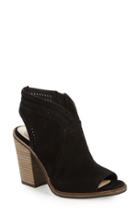 Women's Vince Camuto 'koral' Perforated Open Toe Bootie