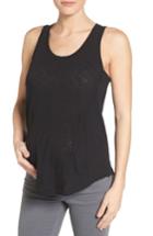 Women's Loyal Hana Paige Maternity/nursing Tank Top - Black
