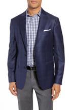Men's John W. Nordstrom Traditional Fit Plaid Wool Sport Coat