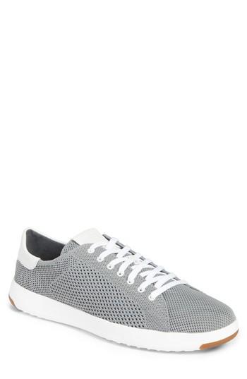 Men's Cole Haan Grandpr? Woven Tennis Sneaker .5 M - Black