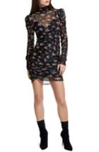 Women's Afrm Angela Mesh Plaid Dress