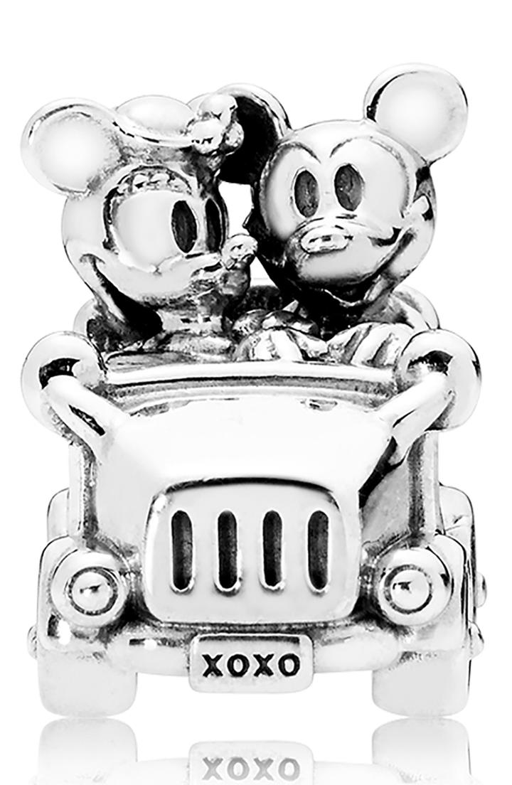 Women's Pandora Disney Mickey & Minnie Mouse Vintage Car Charm
