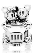 Women's Pandora Disney Mickey & Minnie Mouse Vintage Car Charm