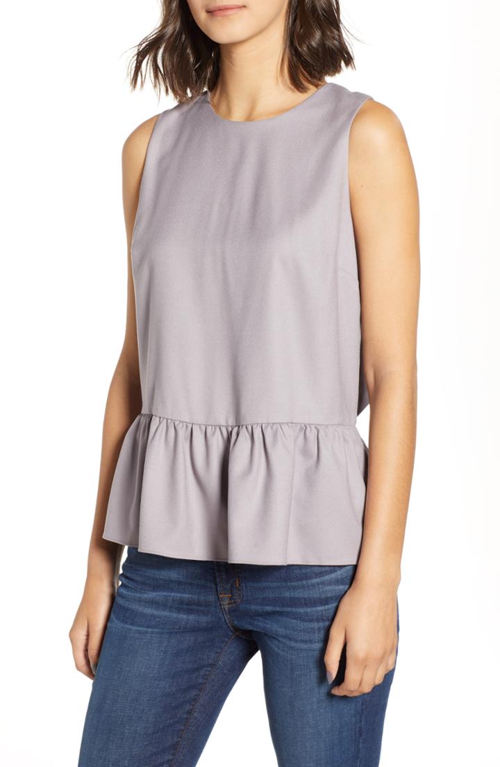Women's J.crew Damson Wool Top - Purple