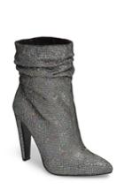 Women's Steve Madden Calysta Slouch Bootie M - Metallic