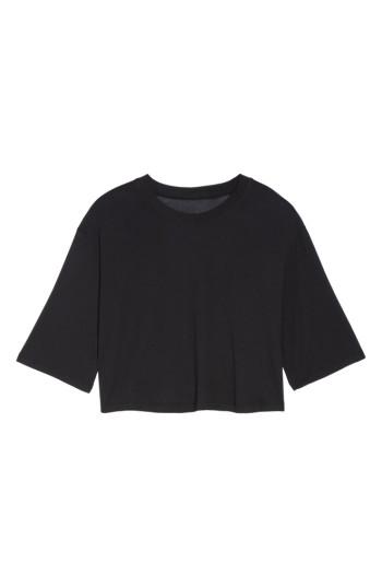 Women's Alo Verve Crop Top - Black